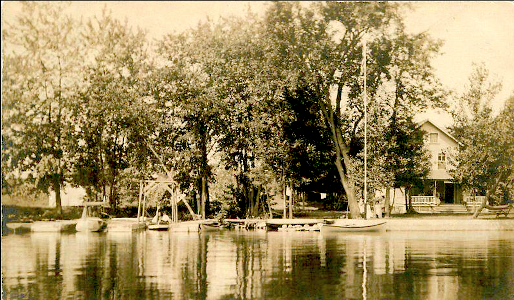 Cleverdale, NY from Lake George, circa 1920