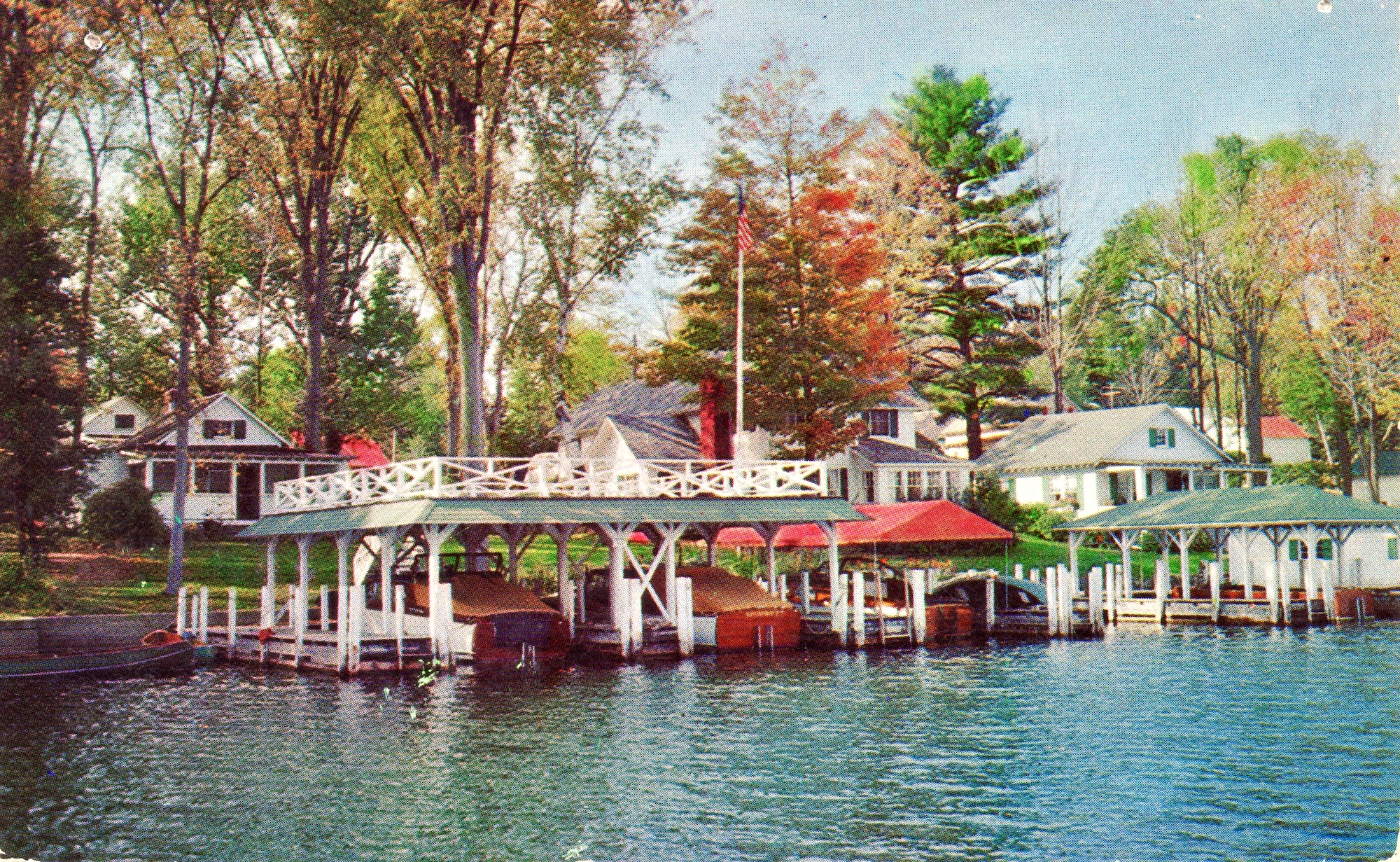 Mason Cottages in Cleverdale, NY  postcard