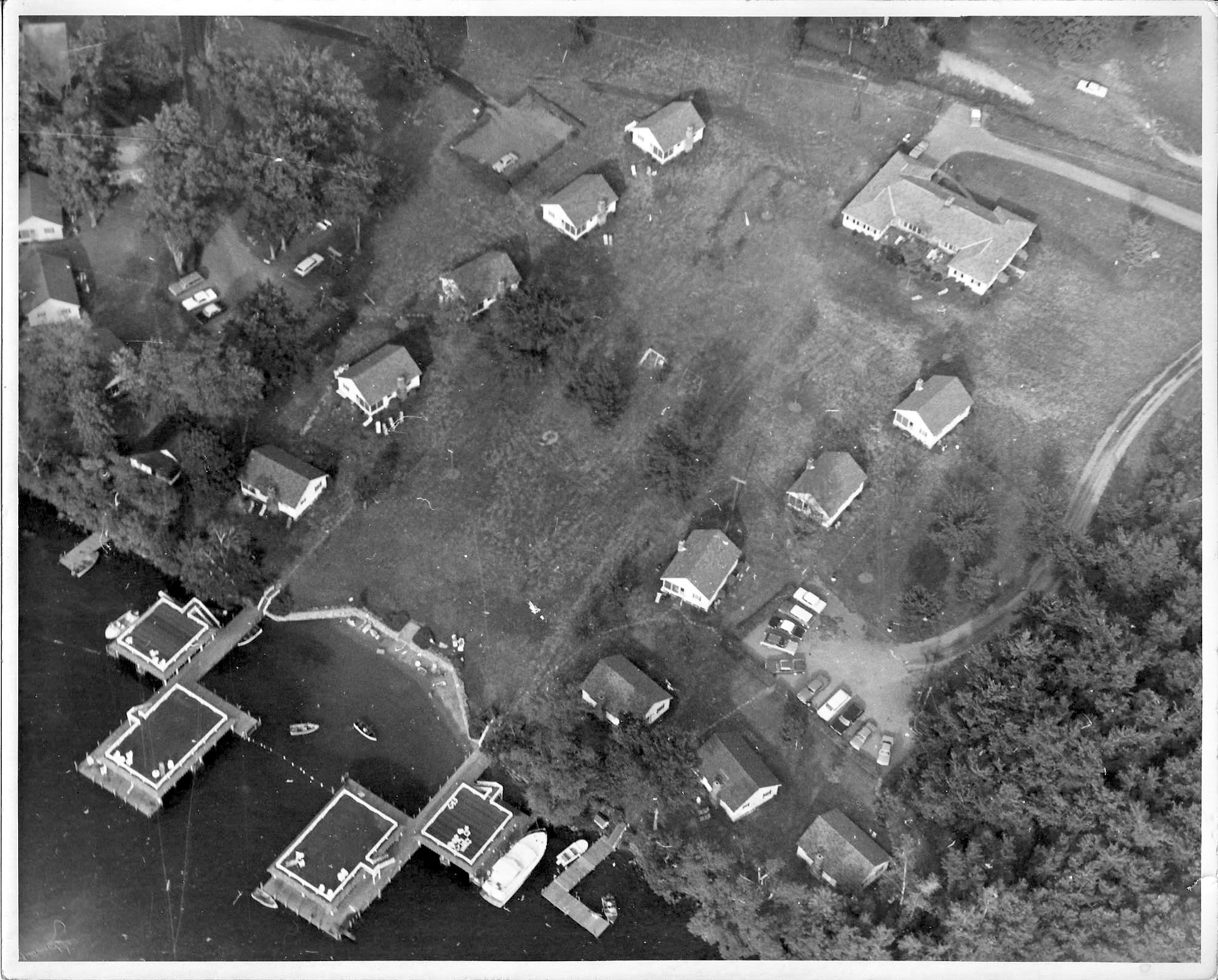 Aerial of Takundewide in 1960s
