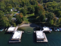 Takundewide Cottages aerial in Autumn