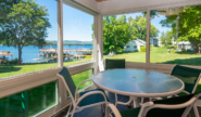 Lakefront Cottage #10 screen/glass porch