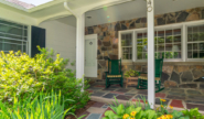 The Mason House driveway entrance