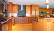 The Mason House Refrig and Cooktop
