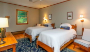 Twin bedroom with en-suite bathroom